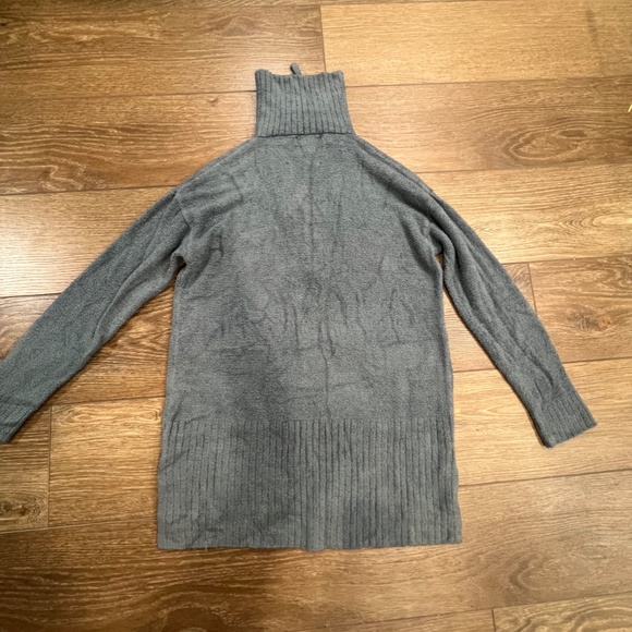 Barefoot Dreams Cozychic Lite Half Zip Tunic Blue Size XS Super Soft! - Picture 7 of 9